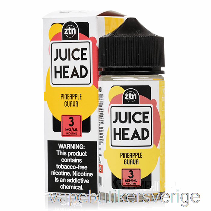 Vape Sverige Ananas Guava - Juicehuvud - 100ml 0mg